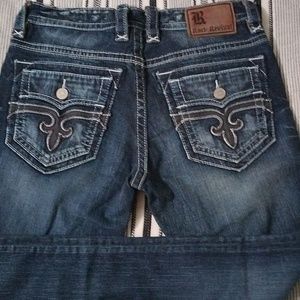 Like new men's rock revival size 34 jeans